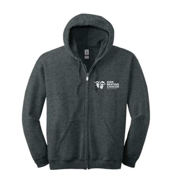 Embroider Zip Up Hoodie