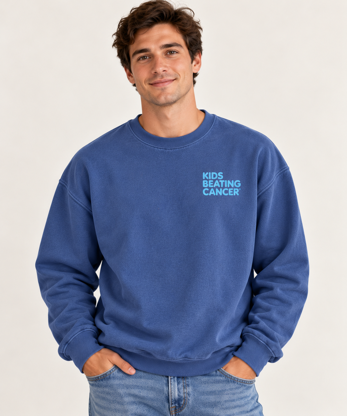 Adult Navy Beary Best Sweatshirt